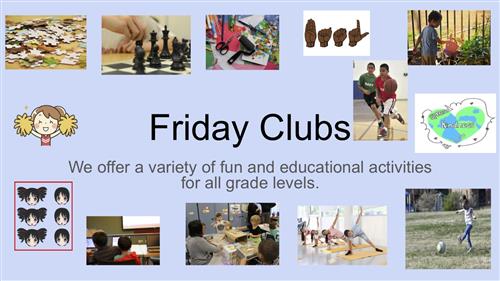 friday clubs